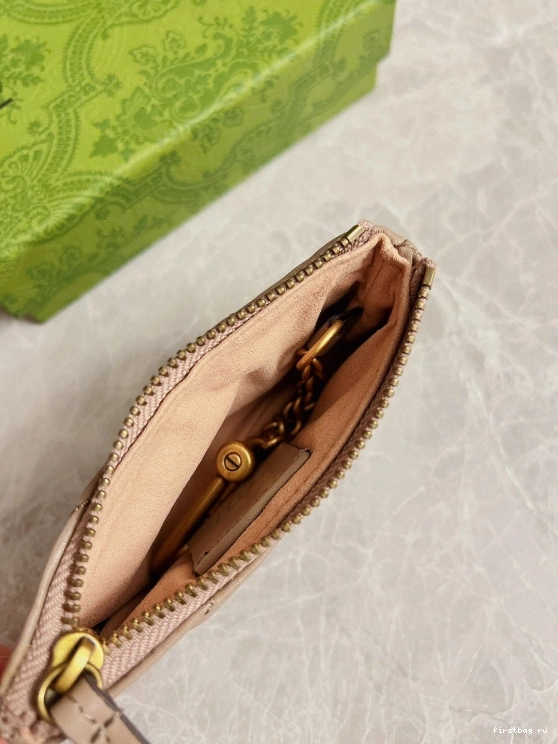 First bag ru GG Gucci key matelassé case Marmont 0802